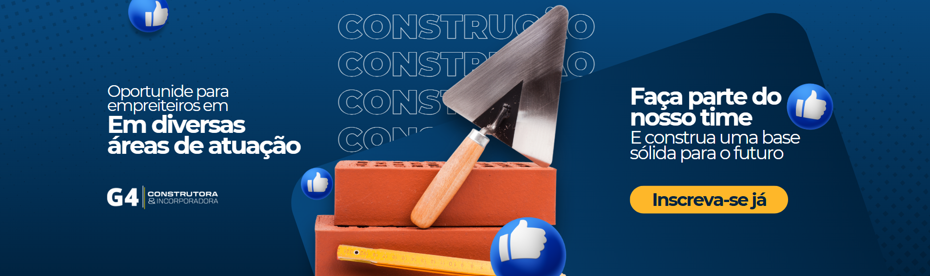 oportunidade empreiteiros g4 2